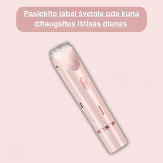 Razzy™ 2-in-1 moteriškas kūno skustuvas